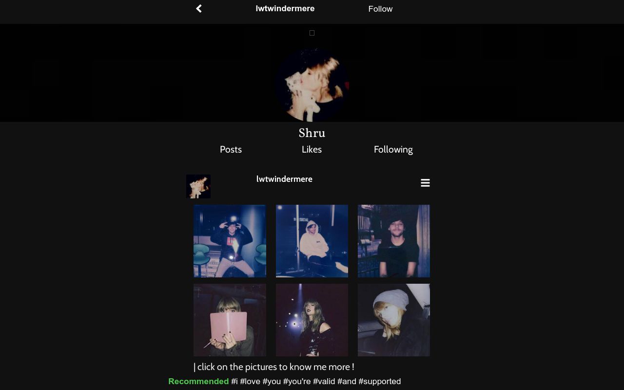 Carrd profile picture for @shru